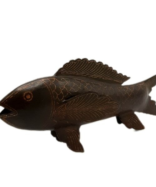 steel fish statue - code:1000044