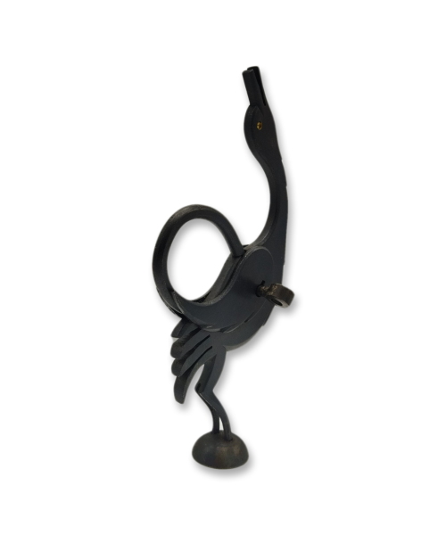 antiqued steel lock duck design  - code:1000099