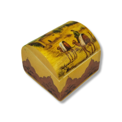 Bone jewelry box with abnieh design - code:1010015