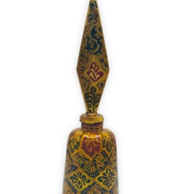 camel bone kohl container, tazhib design – Code 1010092