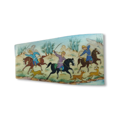 Miniature painting on bone fiber board – Code 1010104