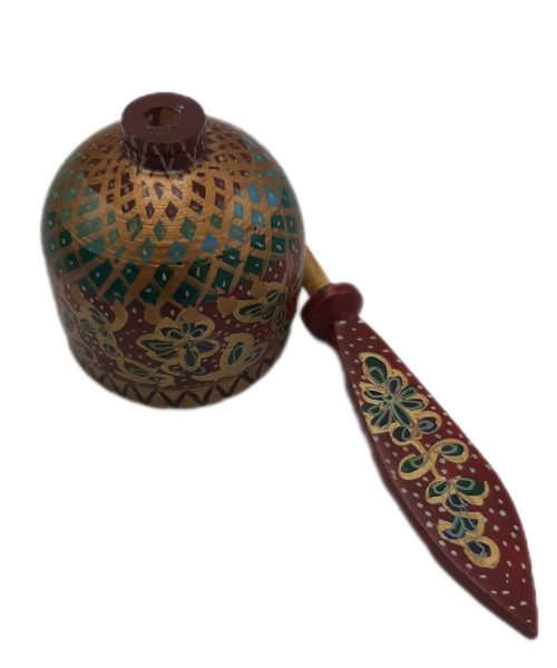 camel bone kohl container, tazhib design – Code 1010107