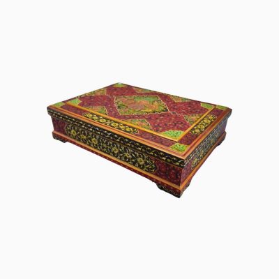 Wooden Quran box – Flower and Bird design – Code 1020003