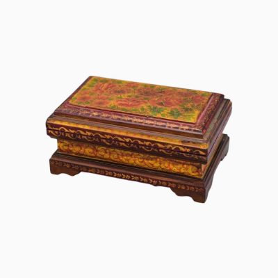 Wooden box with Flower and Bird design - code 1020024