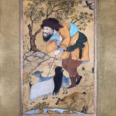 Miniature Painting on Cardboard – Code 1030006