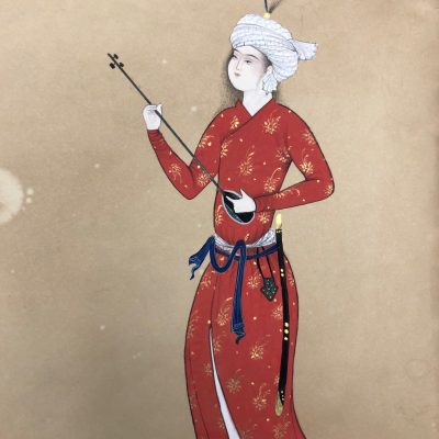 Miniature Painting on Paper – Isfahan School – Code 1030007