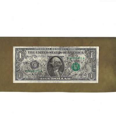 Painting on Dollar Bill – Code 1030013