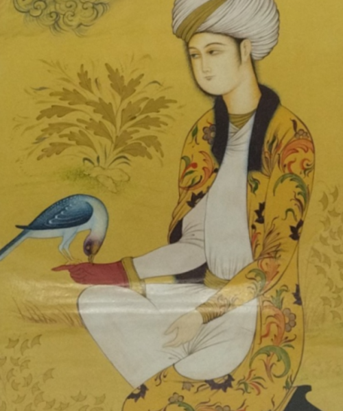 Miniature Painting on Paper – Style: Safavid – Code 1030026