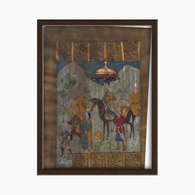 Miniature Painting, "The King's Tour," Code 1030197