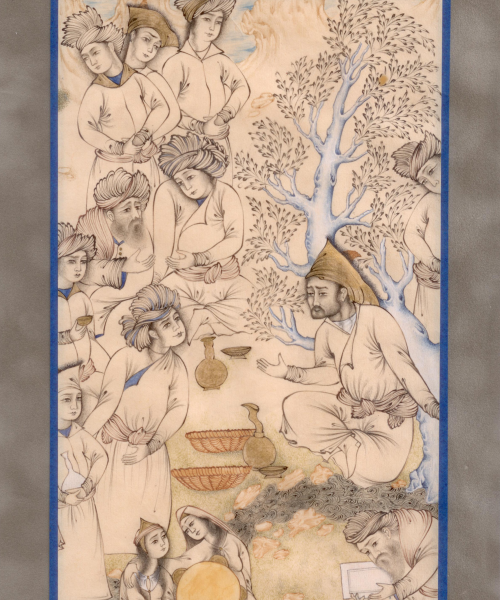 Miniature Painting on Paper – Orchard – Code 1030357