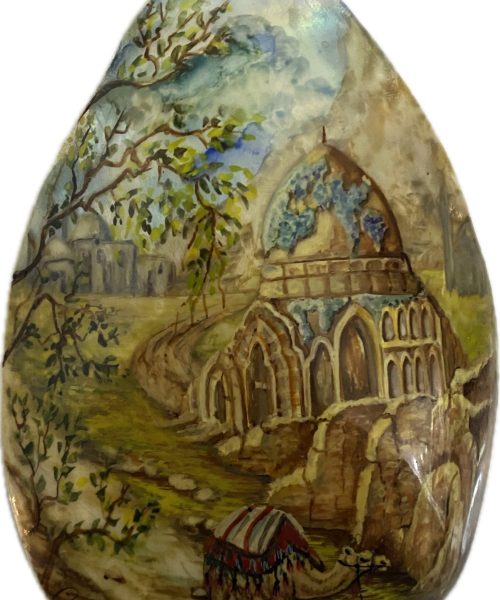 Miniature painting on pearl - Code 1040005